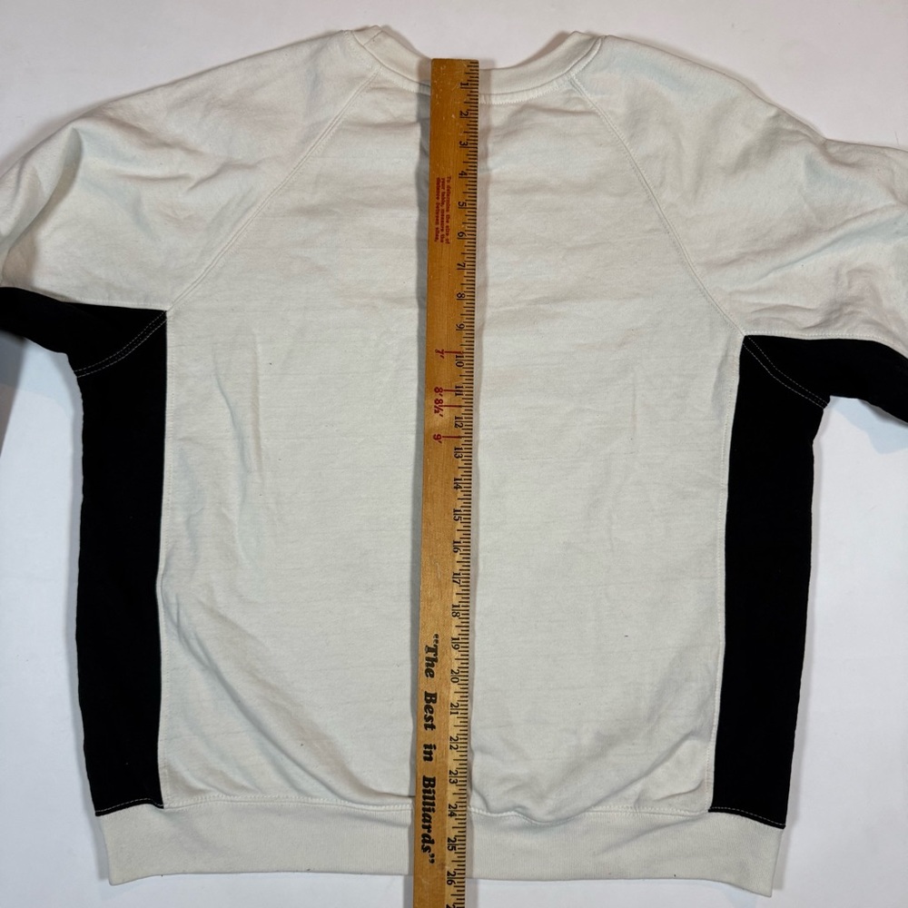 NASCAR Daytona Graphic Crewneck Pullover Sweatshirt off white and black 2XL - Picture 6 of 9